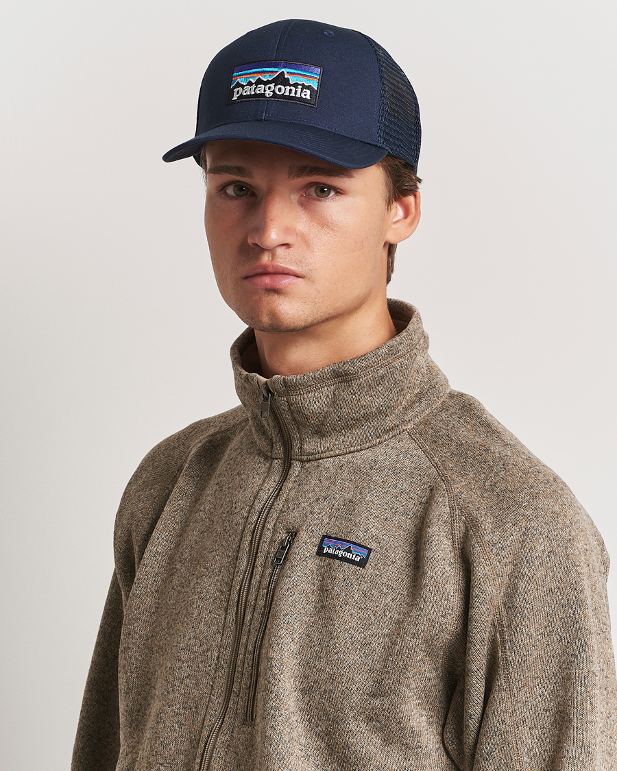 Homme | Bobs Et Casquettes | Patagonia | PatagoniaP-6 Logo Trucker HatNew Navy
