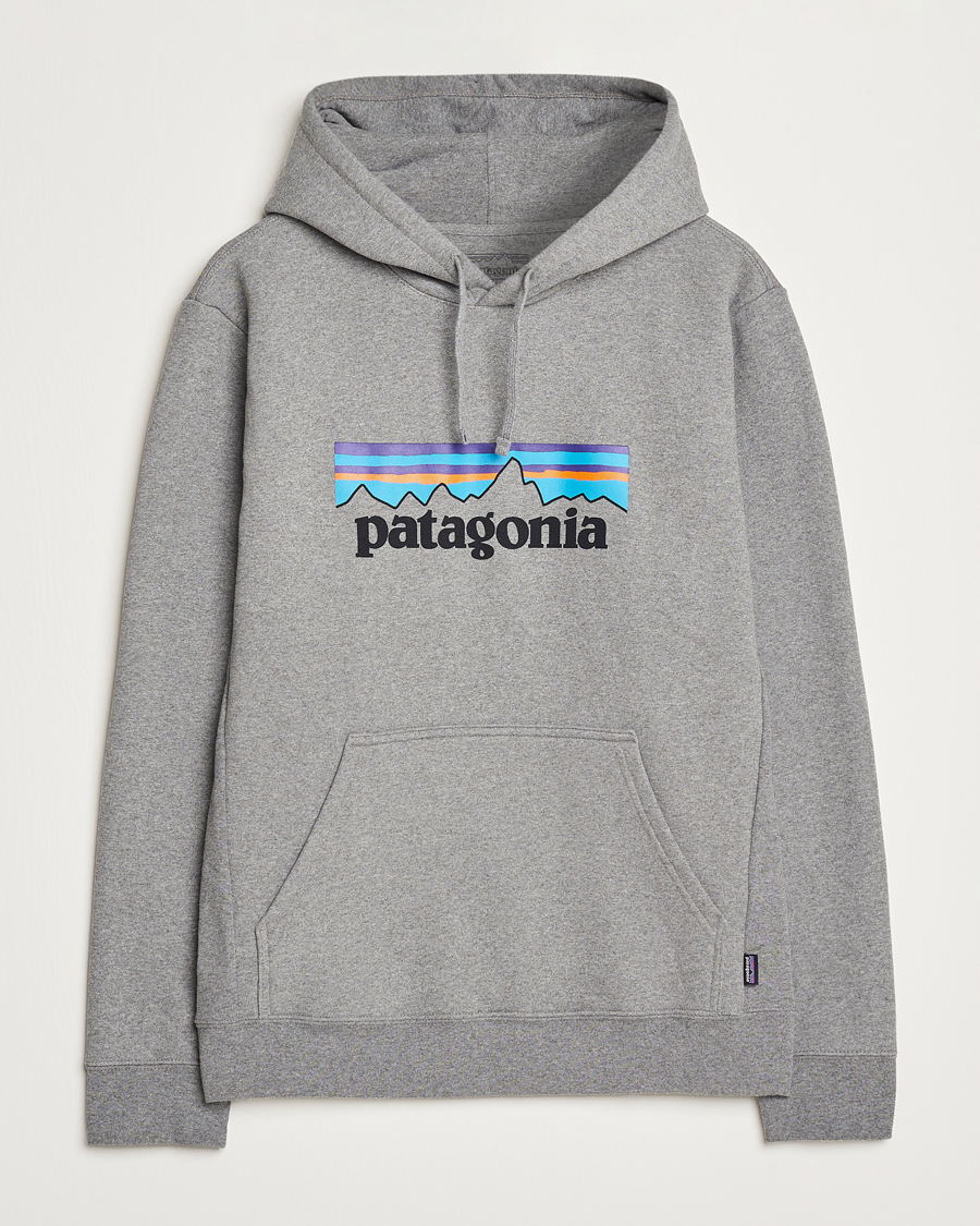 Homme | Pulls Et Tricots | Patagonia | P-6 Logo Uprisal Hoody Gravel Heather