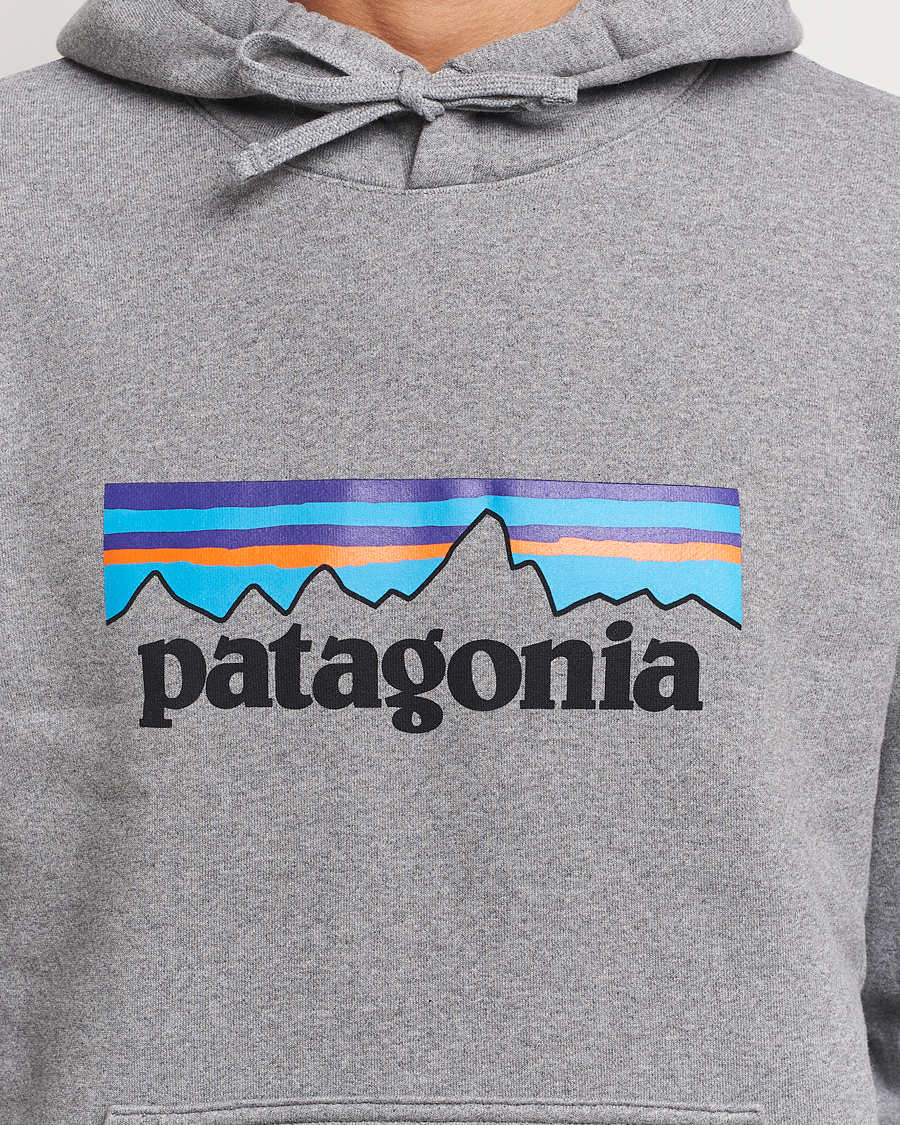 Homme | Pulls Et Tricots | Patagonia | P-6 Logo Uprisal Hoody Gravel Heather