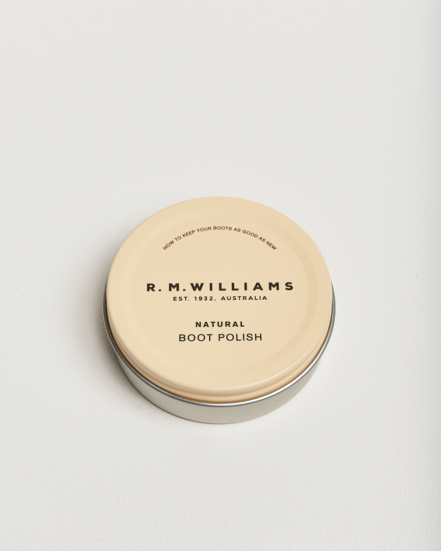 Homme | R.M.Williams Stockman's Boot Polish 70ml Natural | R.M.Williams | Stockman's Boot Polish 70ml Natural