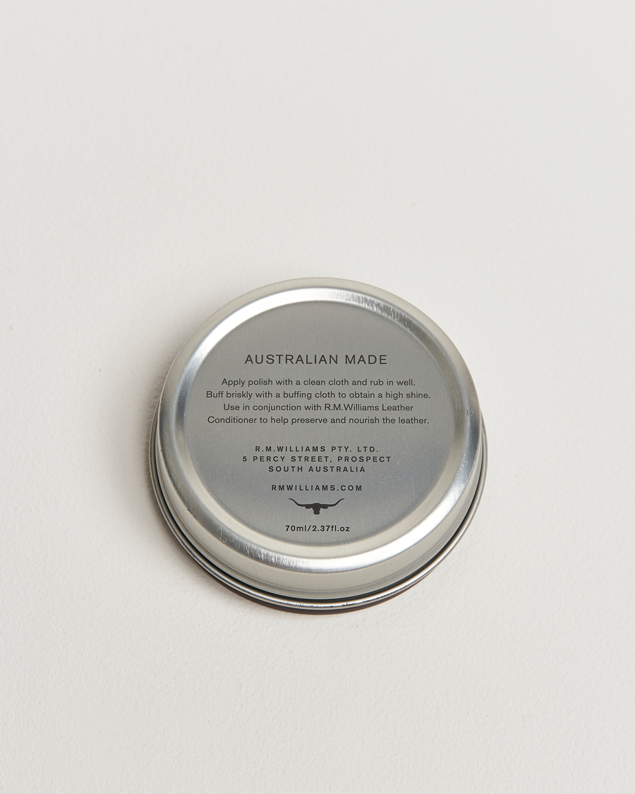 Homme | Entretien Chaussures | R.M.Williams | Stockman's Boot Polish 70ml Chestnut