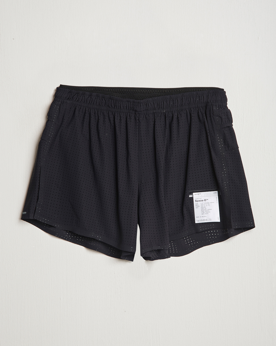 Homme | Shorts | Satisfy | Space-O 2.5 Distance Shorts Black