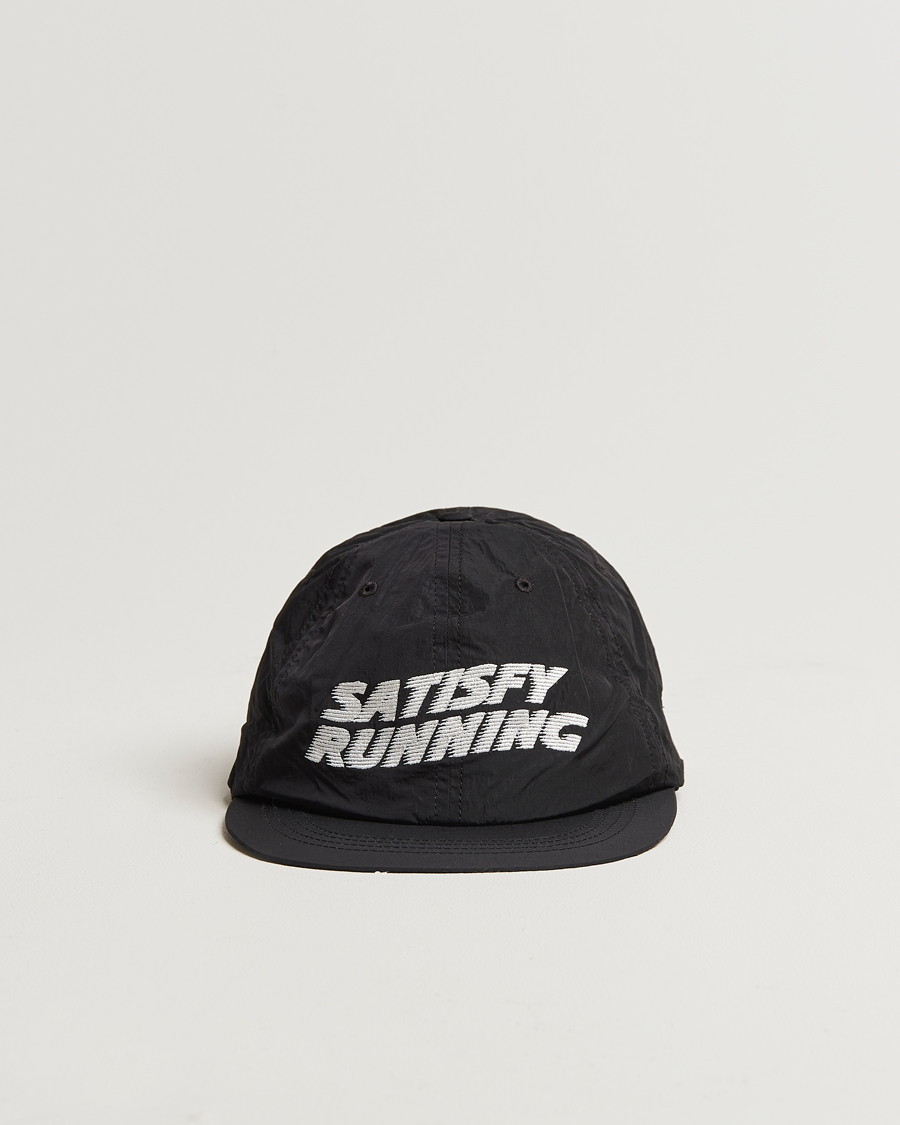 Homme | Satisfy FliteSilk Running Cap Black | Satisfy | FliteSilk Running Cap Black