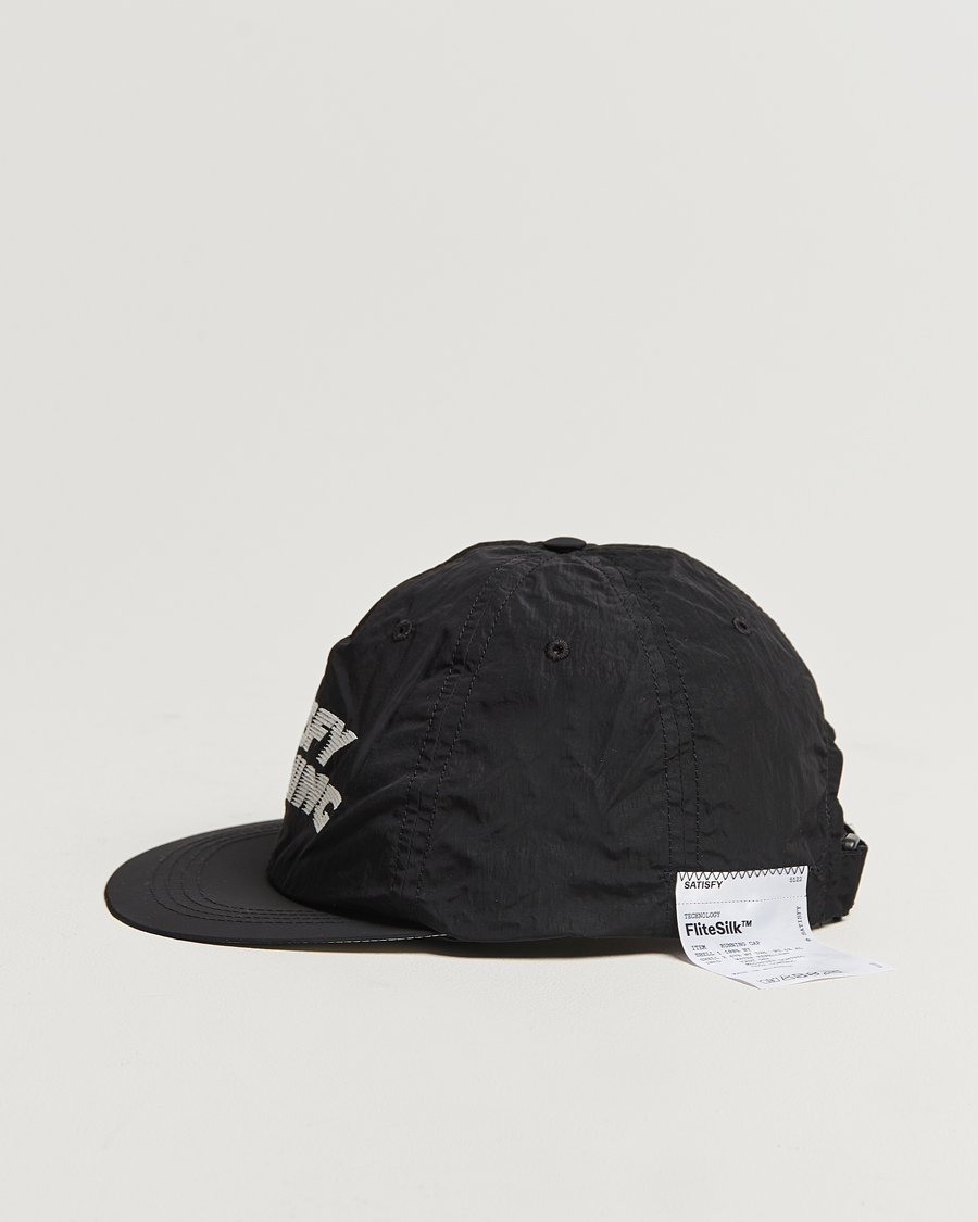 Homme | Satisfy FliteSilk Running Cap Black | Satisfy | FliteSilk Running Cap Black