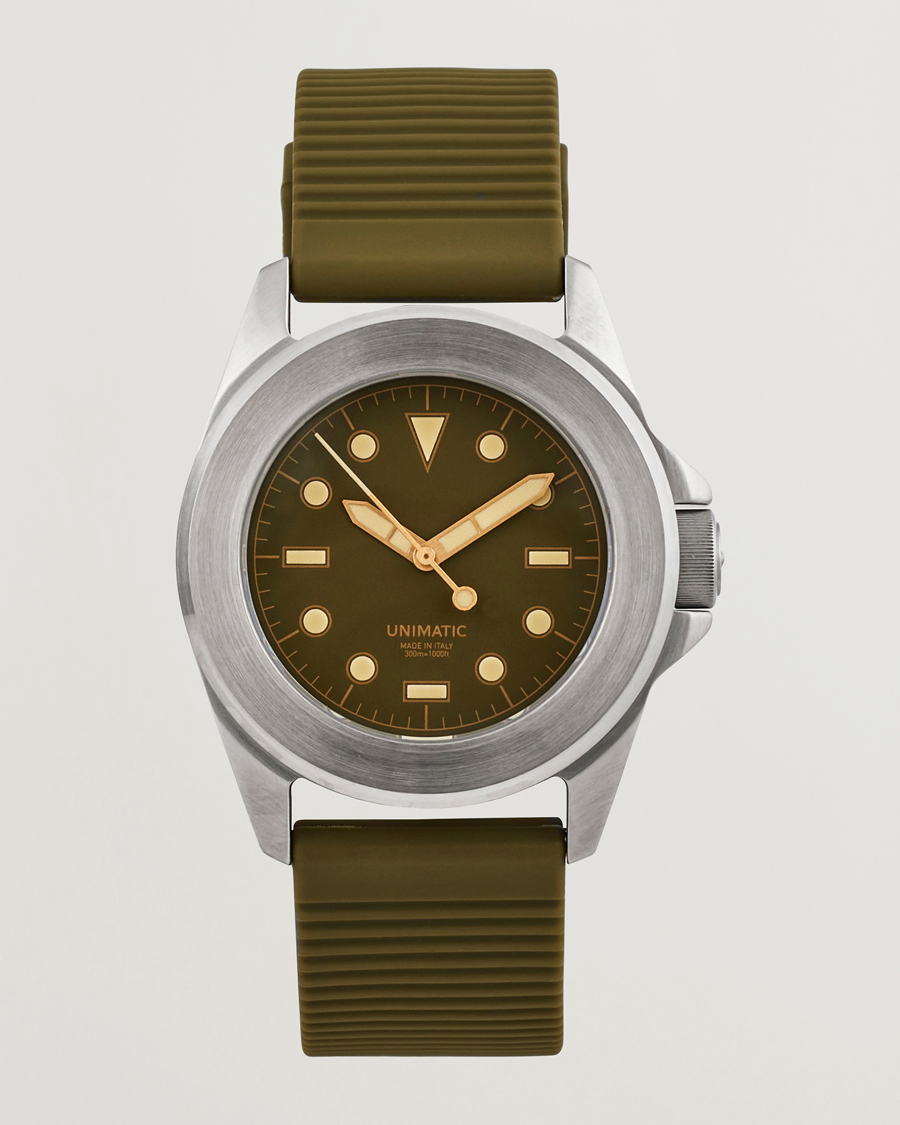 Homme | UNIMATIC Modello Quattro - Limited Watch Olive | UNIMATIC | Modello Quattro - Limited Watch Olive