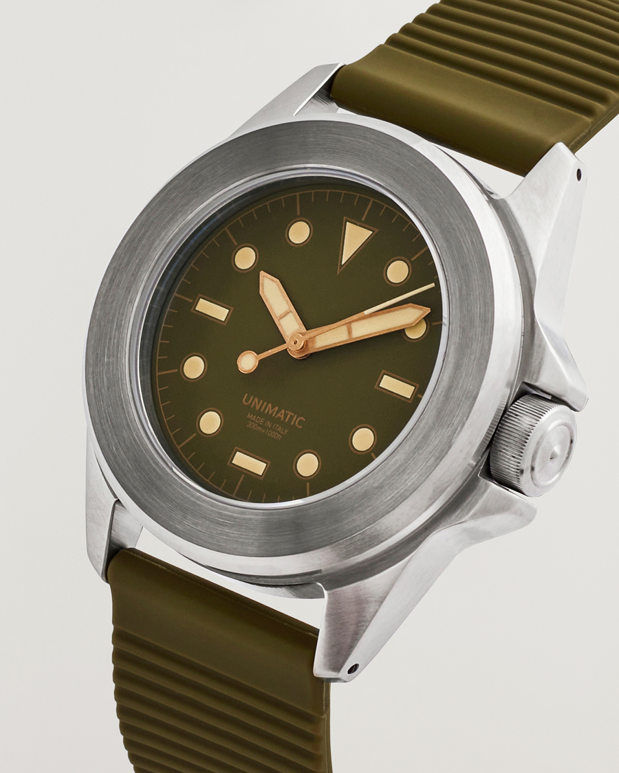 Homme | UNIMATIC Modello Quattro - Limited Watch Olive | UNIMATIC | Modello Quattro - Limited Watch Olive