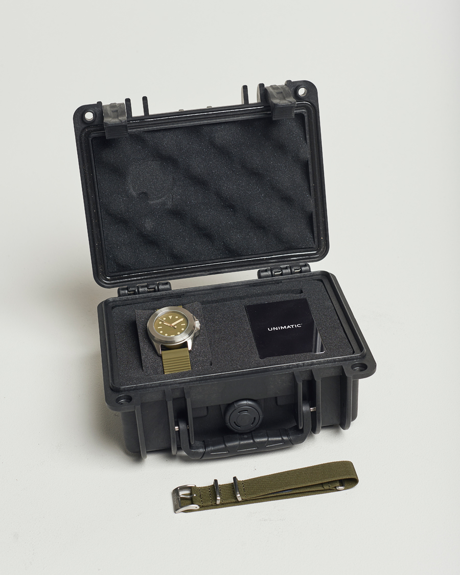 Homme | UNIMATIC Modello Quattro - Limited Watch Olive | UNIMATIC | Modello Quattro - Limited Watch Olive