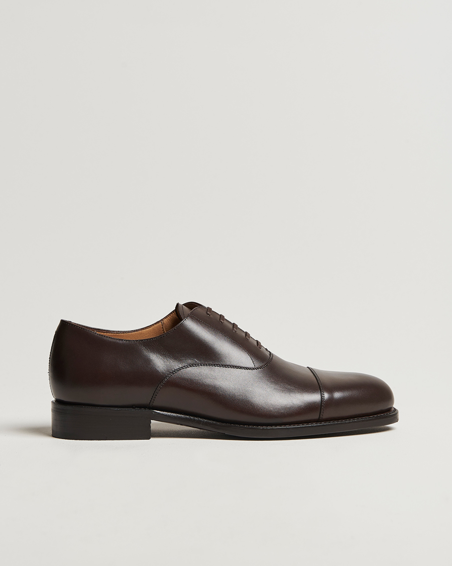 Homme | Oscar Jacobson Oxford Shoes Dark Mud Brown | Oscar Jacobson | Oxford Shoes Dark Mud Brown