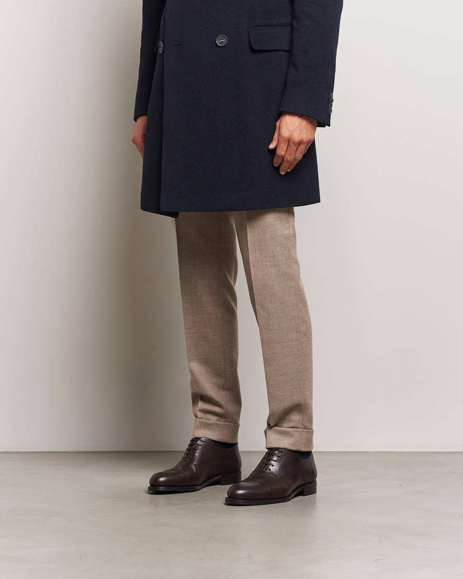 Homme | Oscar Jacobson Oxford Shoes Dark Mud Brown | Oscar Jacobson | Oxford Shoes Dark Mud Brown