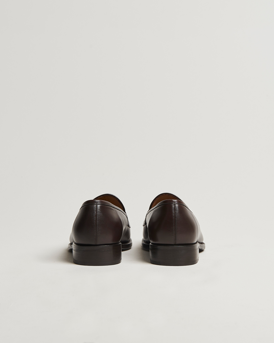 Homme | Oscar Jacobson Penny Loafers Dark Mud Brown | Oscar Jacobson | Penny Loafers Dark Mud Brown
