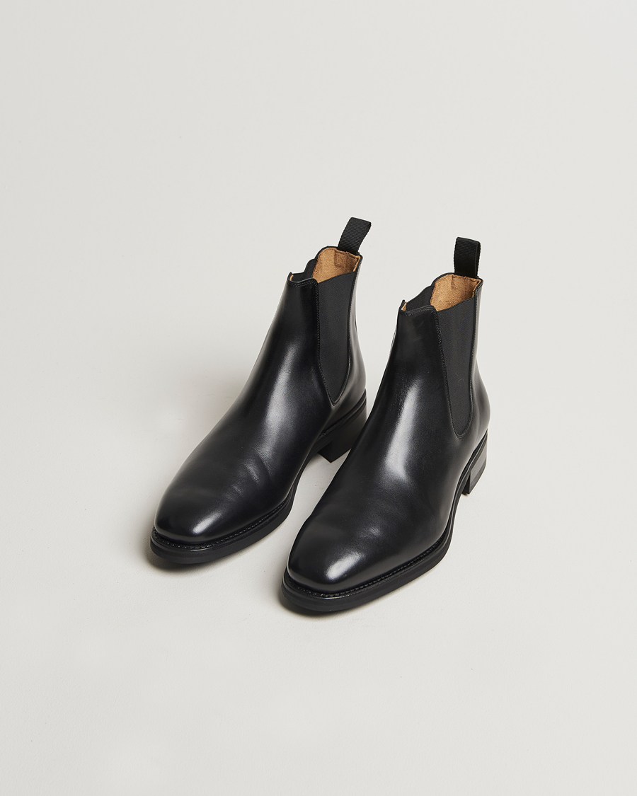 Homme | Oscar Jacobson Chelsea Boots Black | Oscar Jacobson | Chelsea Boots Black