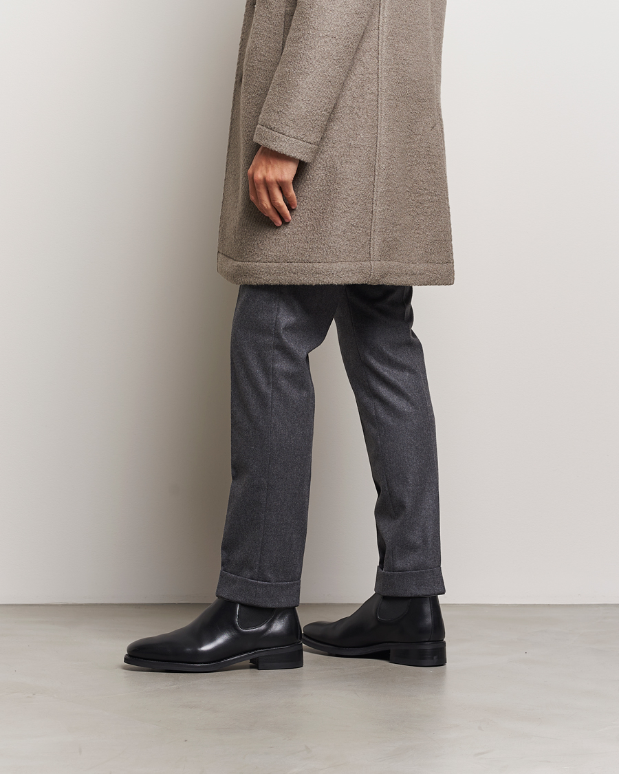 Homme | Oscar Jacobson Chelsea Boots Black | Oscar Jacobson | Chelsea Boots Black