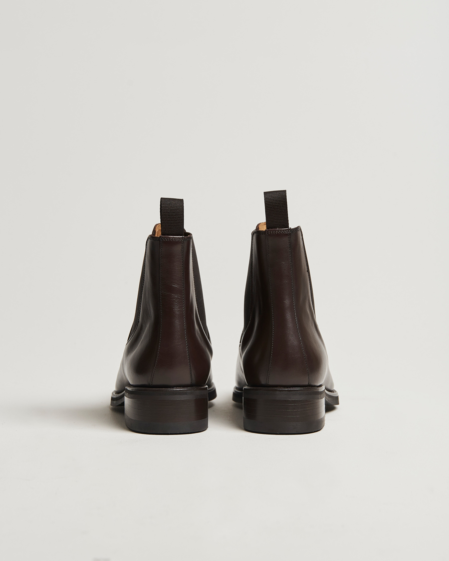 Homme | Oscar Jacobson Chelsea Boots Dark Mud Brown | Oscar Jacobson | Chelsea Boots Dark Mud Brown