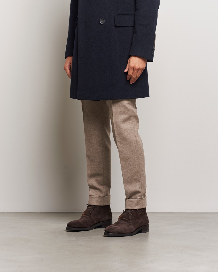 Homme | Oscar Jacobson Chukka Boots Chocolate Brown | Oscar Jacobson | Chukka Boots Chocolate Brown