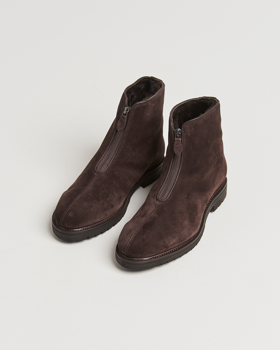 Homme | Oscar Jacobson Mountain Boots Chocolate Brown | Oscar Jacobson | Mountain Boots Chocolate Brown