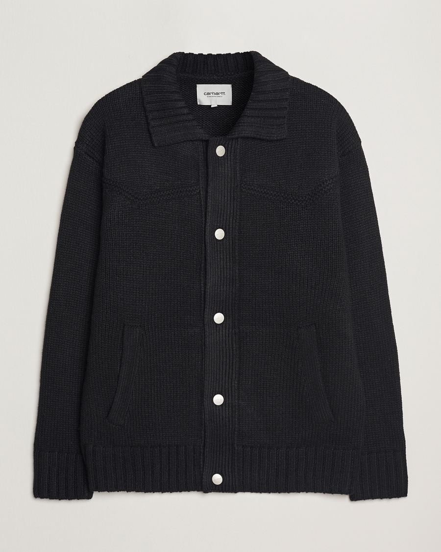 Homme | Pulls Et Tricots | Carhartt WIP | Santa Fe Cardigan Black