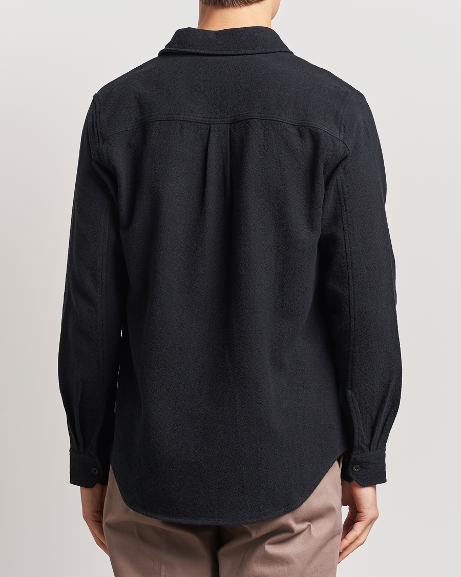 Homme | Chemises | LES DEUX | Kash Structure Shirt Black