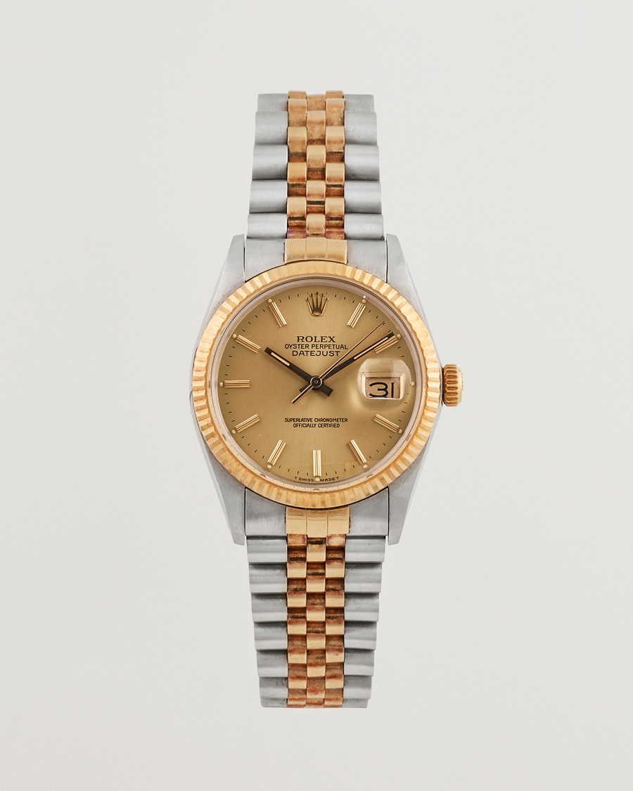 Homme | Rolex Pre-Owned Datejust 16013 G/S Silver | Rolex Pre-Owned | Datejust 16013 G/S Silver