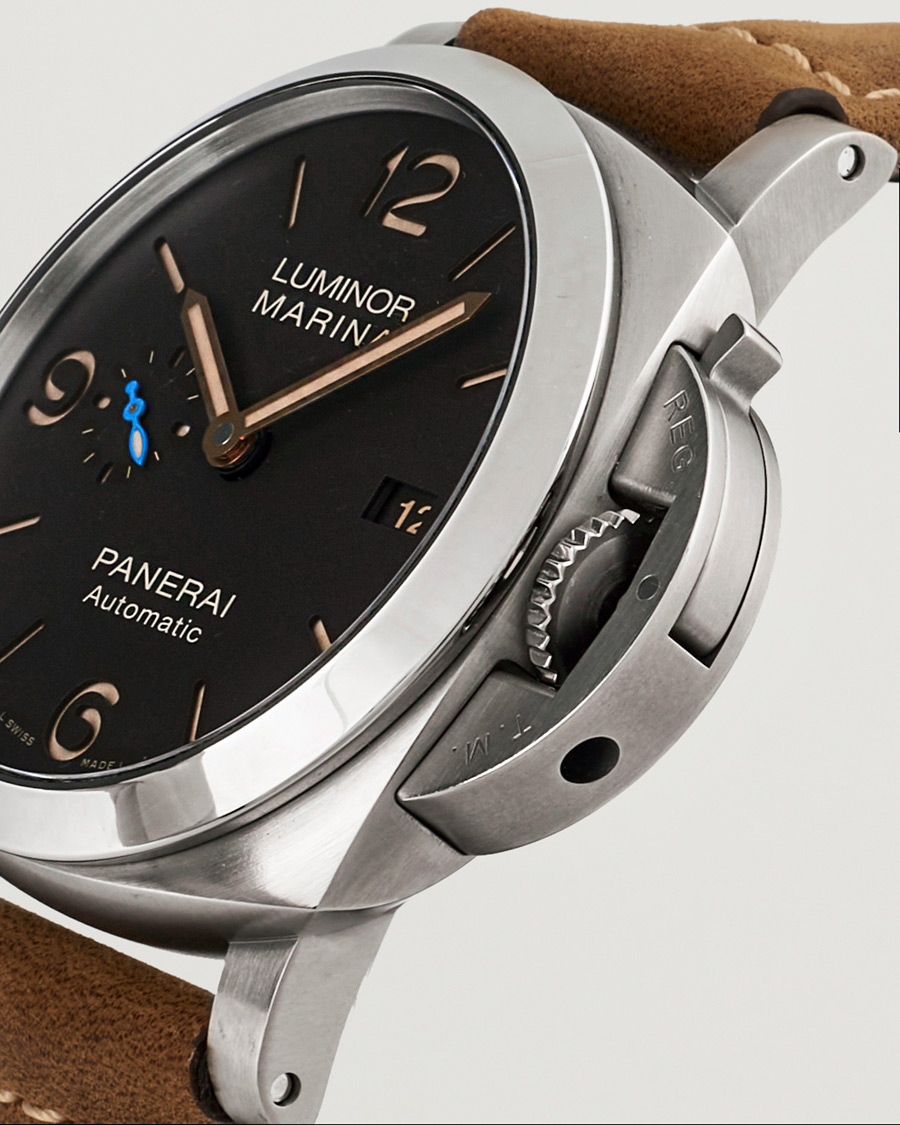 Homme | Panerai Pre-Owned Luminor Marina PAM01351 Silver | Panerai Pre-Owned | Luminor Marina PAM01351 Silver