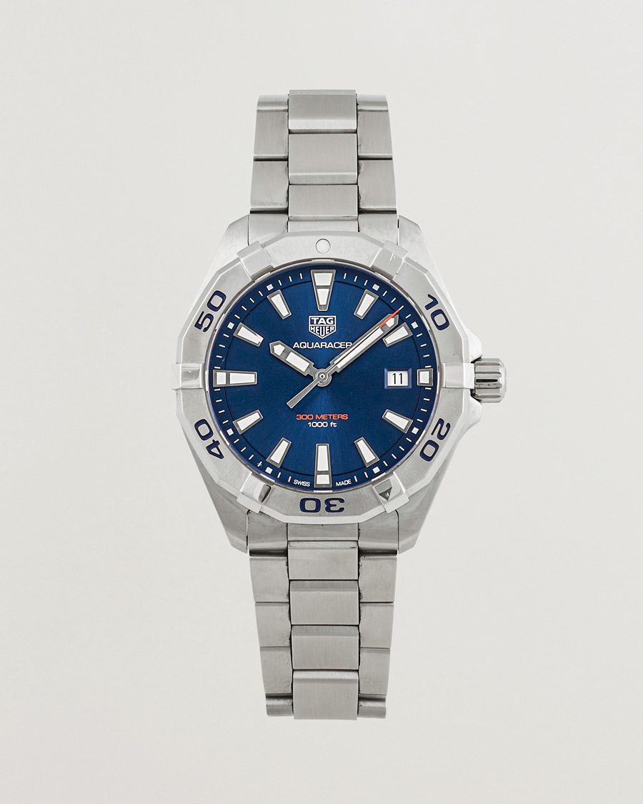 Homme | Tag Heuer Pre-Owned Aquaracer 300M WBD112 Silver | Tag Heuer Pre-Owned | Aquaracer 300M WBD112 Silver