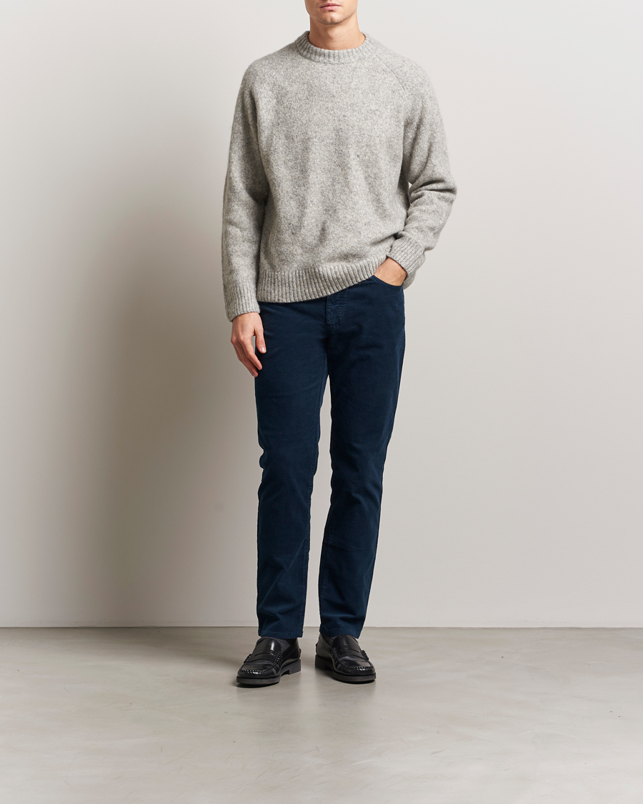 Homme | Pantalons | NN07 | Tony Corduroy 5-Pocket Pants Navy Blue