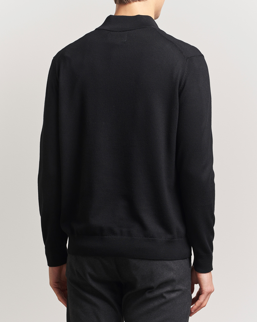 Homme | Pulls Et Tricots | NN07 | Sergio Merino Knitted Half Zip Black