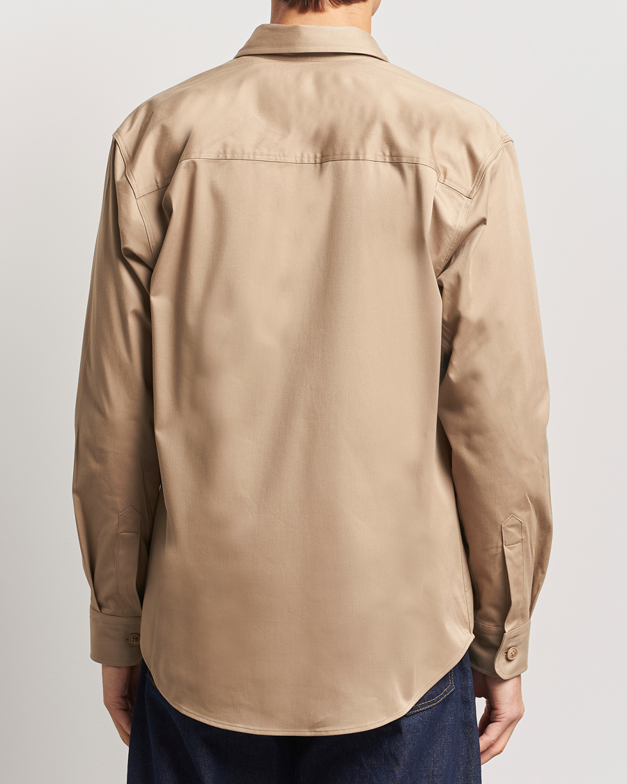Homme | Chemises | NN07 | Quinsy Cotton Overshirt Timber Wolf