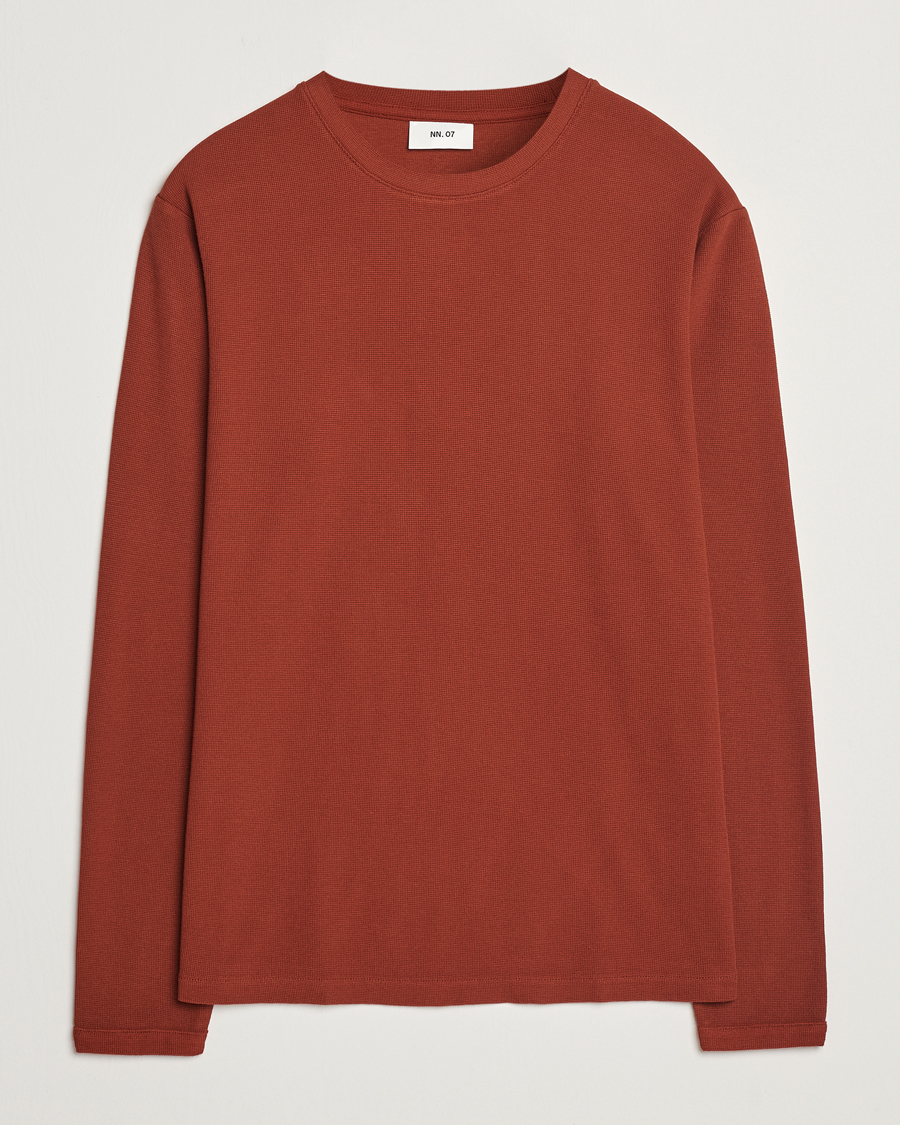 Homme | Pulls Et Tricots | NN07 | Clive Knitted Sweater Rust Red