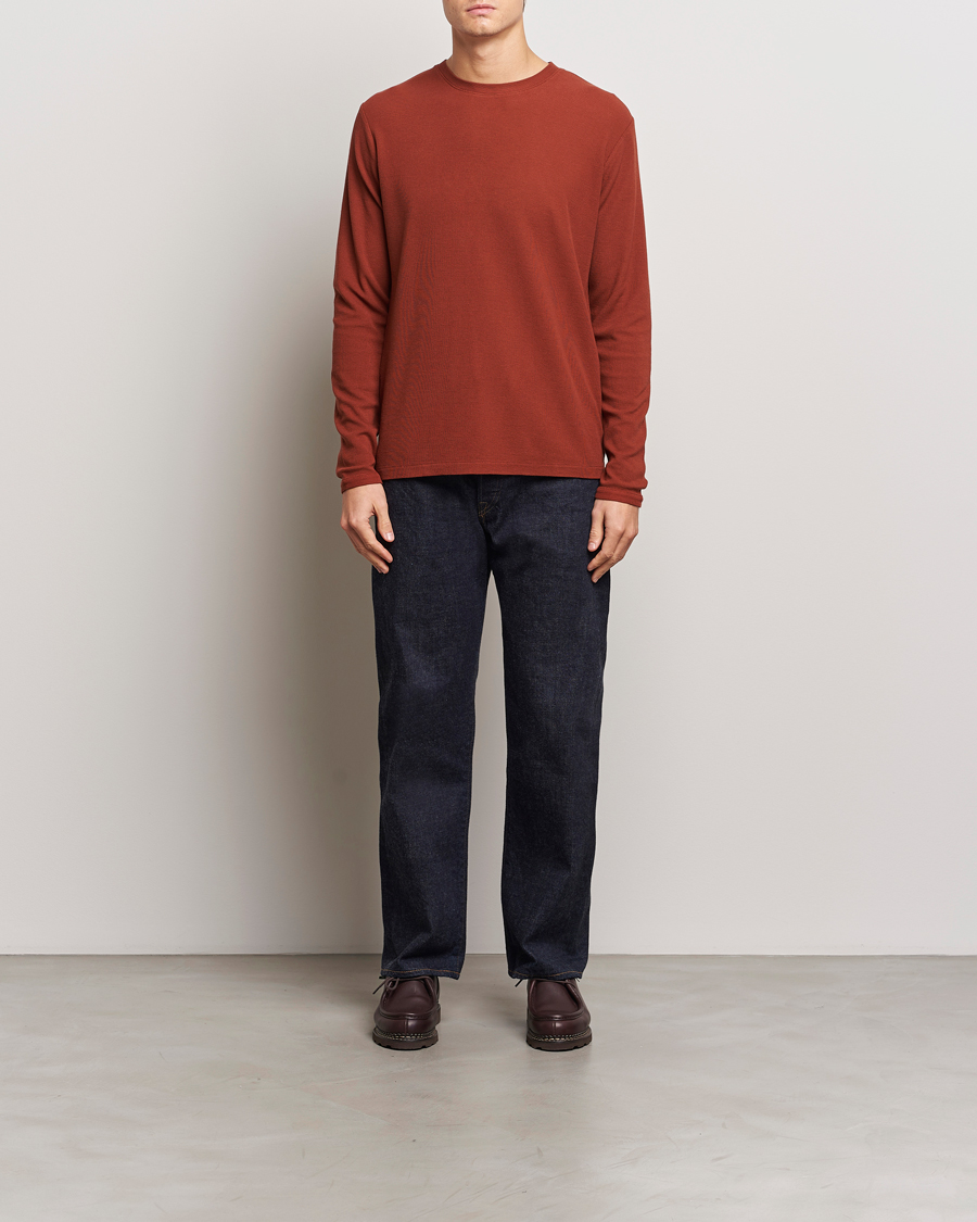 Homme | Pulls Et Tricots | NN07 | Clive Knitted Sweater Rust Red