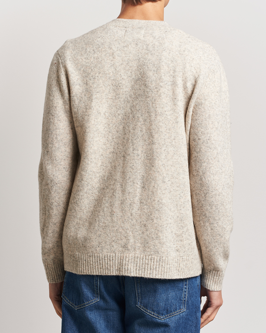 Homme | Pulls Et Tricots | NN07 | John Wool Knitted Cardigan White Peppar