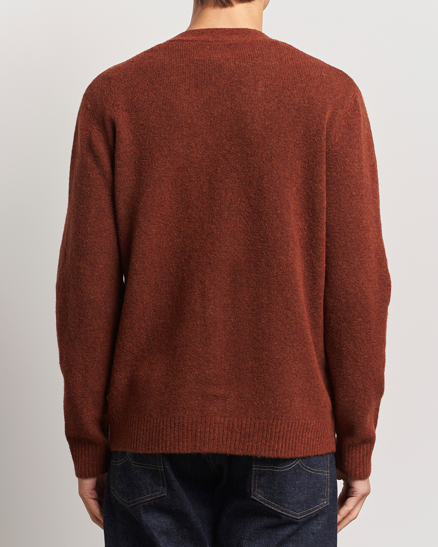 Homme | Pulls Et Tricots | NN07 | John Wool Knitted Cardigan Rust Red