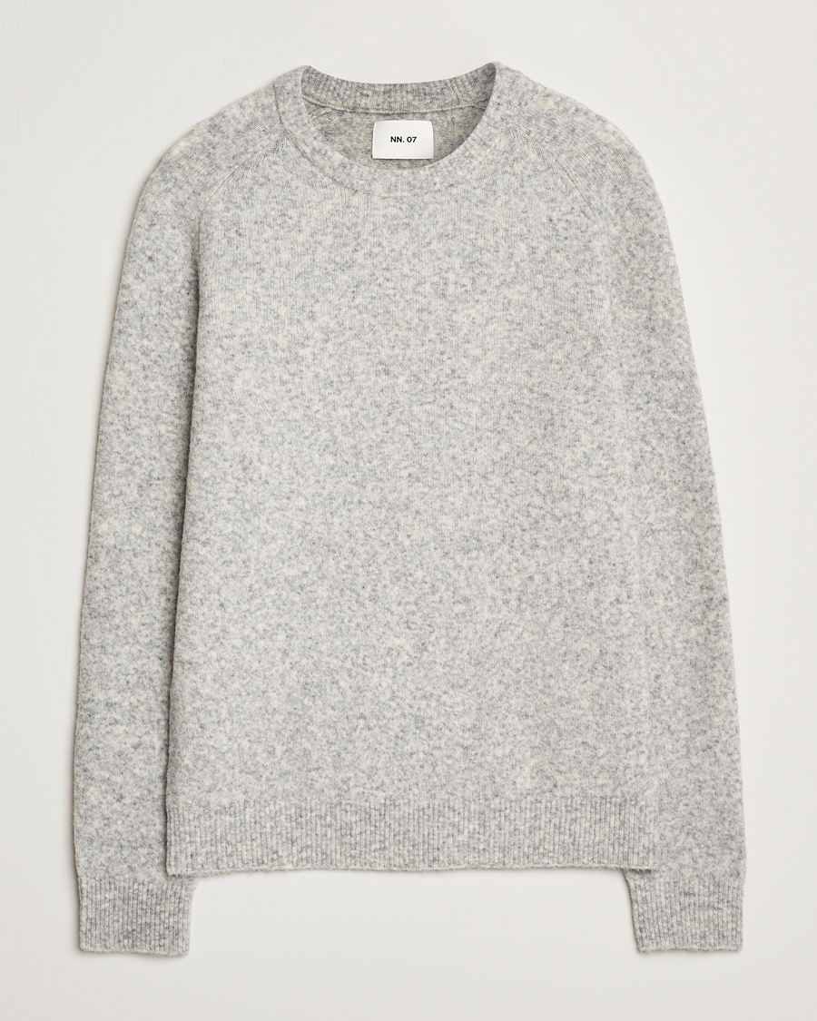 Homme | Pulls Et Tricots | NN07 | John Wool Knitted Sweater Medium Grey Melange