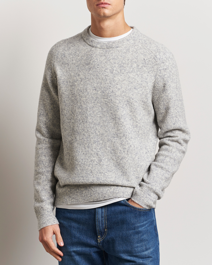 Homme | Pulls Et Tricots | NN07 | John Wool Knitted Sweater Medium Grey Melange