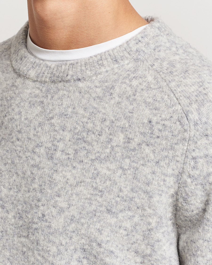 Homme | Pulls Et Tricots | NN07 | John Wool Knitted Sweater Medium Grey Melange