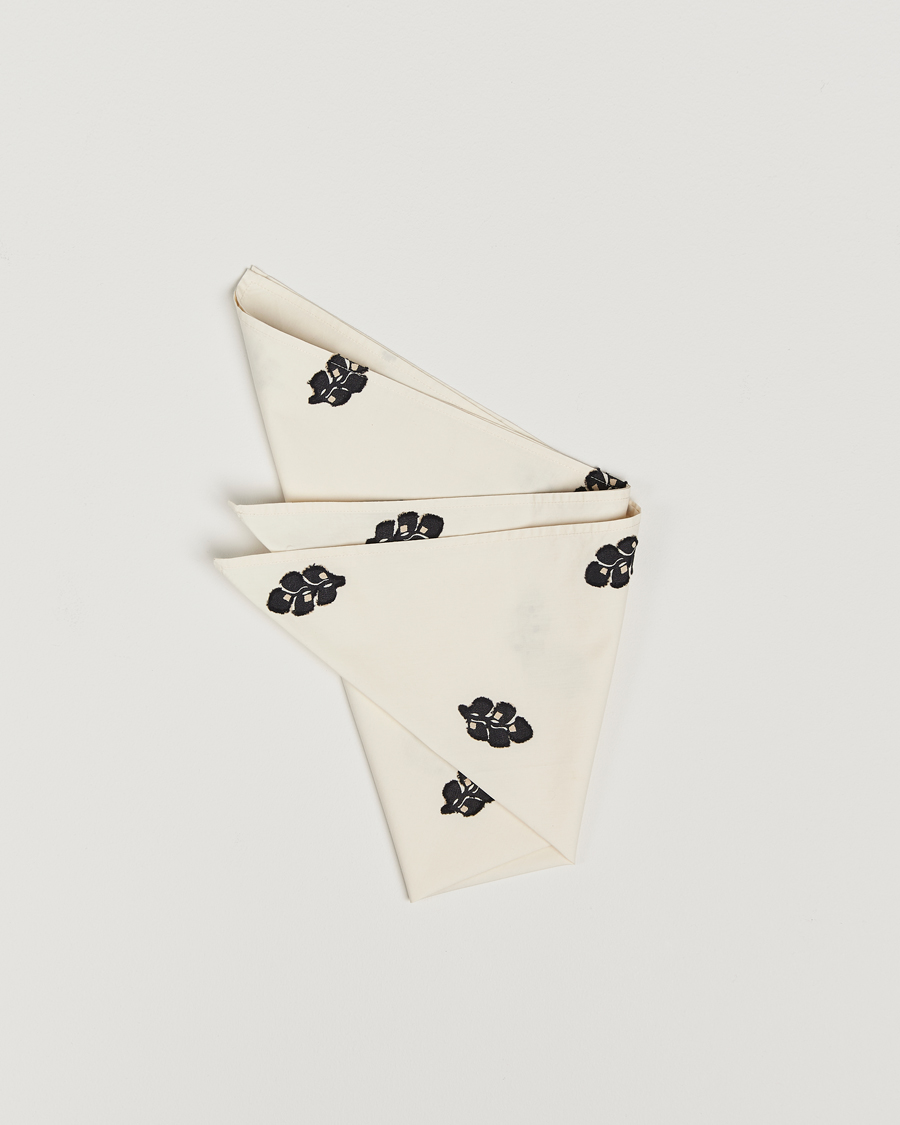 Homme | NN07 Jacquard Woven Printed Bandana Ivory | NN07 | Jacquard Woven Printed Bandana Ivory