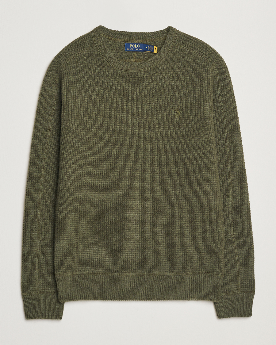 Homme | Pulls Et Tricots | Polo Ralph Lauren | Wool/Alpaca Knitted Sweater New Olive