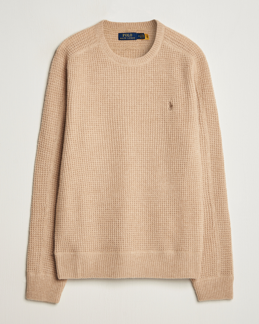 Homme | Pulls Et Tricots | Polo Ralph Lauren | Wool/Alpaca Knitted Sweater Dune Melange