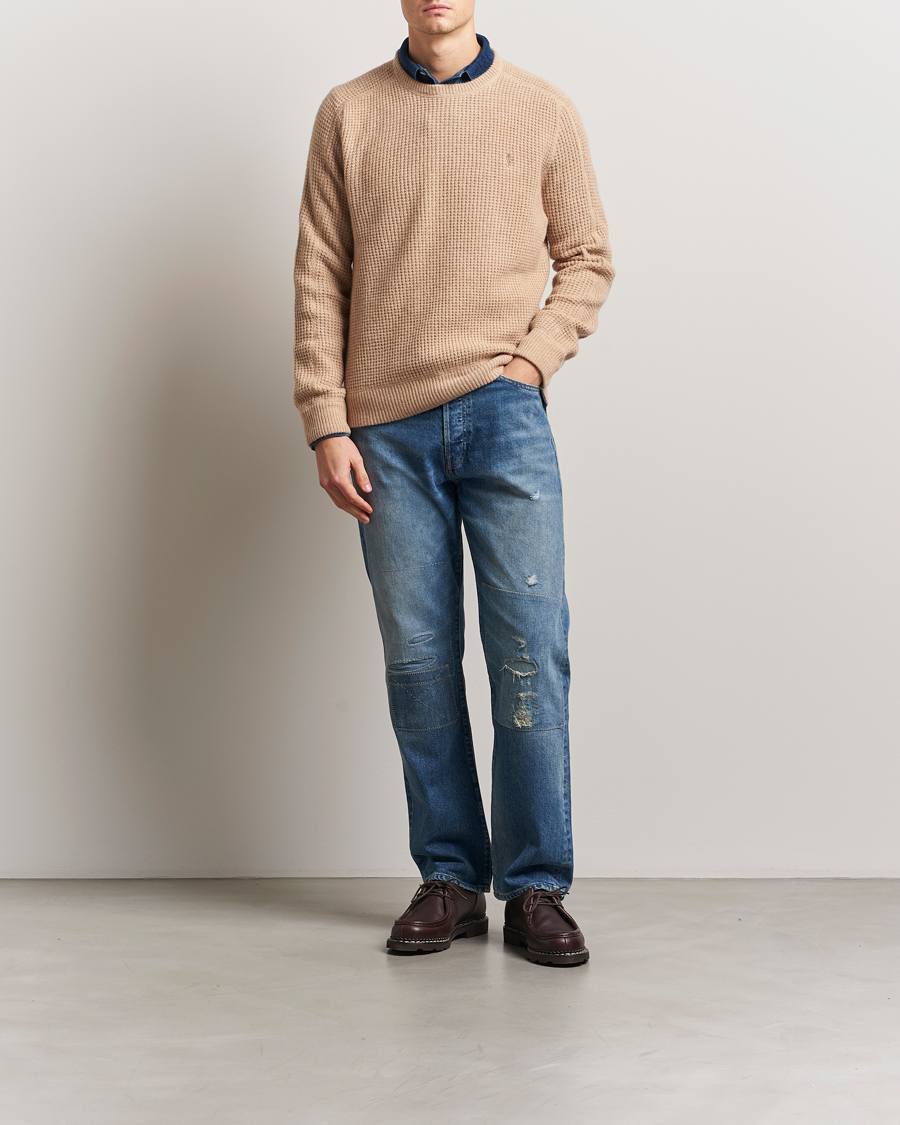 Homme | Pulls Et Tricots | Polo Ralph Lauren | Wool/Alpaca Knitted Sweater Dune Melange