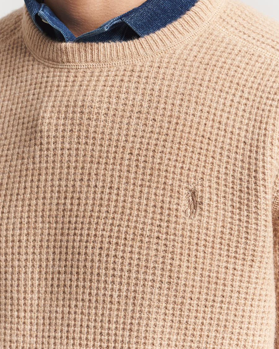 Homme | Pulls Et Tricots | Polo Ralph Lauren | Wool/Alpaca Knitted Sweater Dune Melange