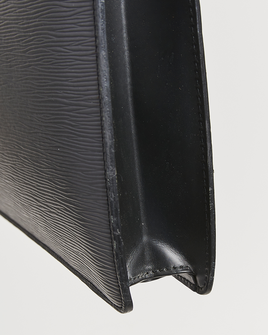 Homme | Louis Vuitton Pre-Owned Serviette Conseiller Document Epi Leather | Louis Vuitton Pre-Owned | Serviette Conseiller Document Epi Leather