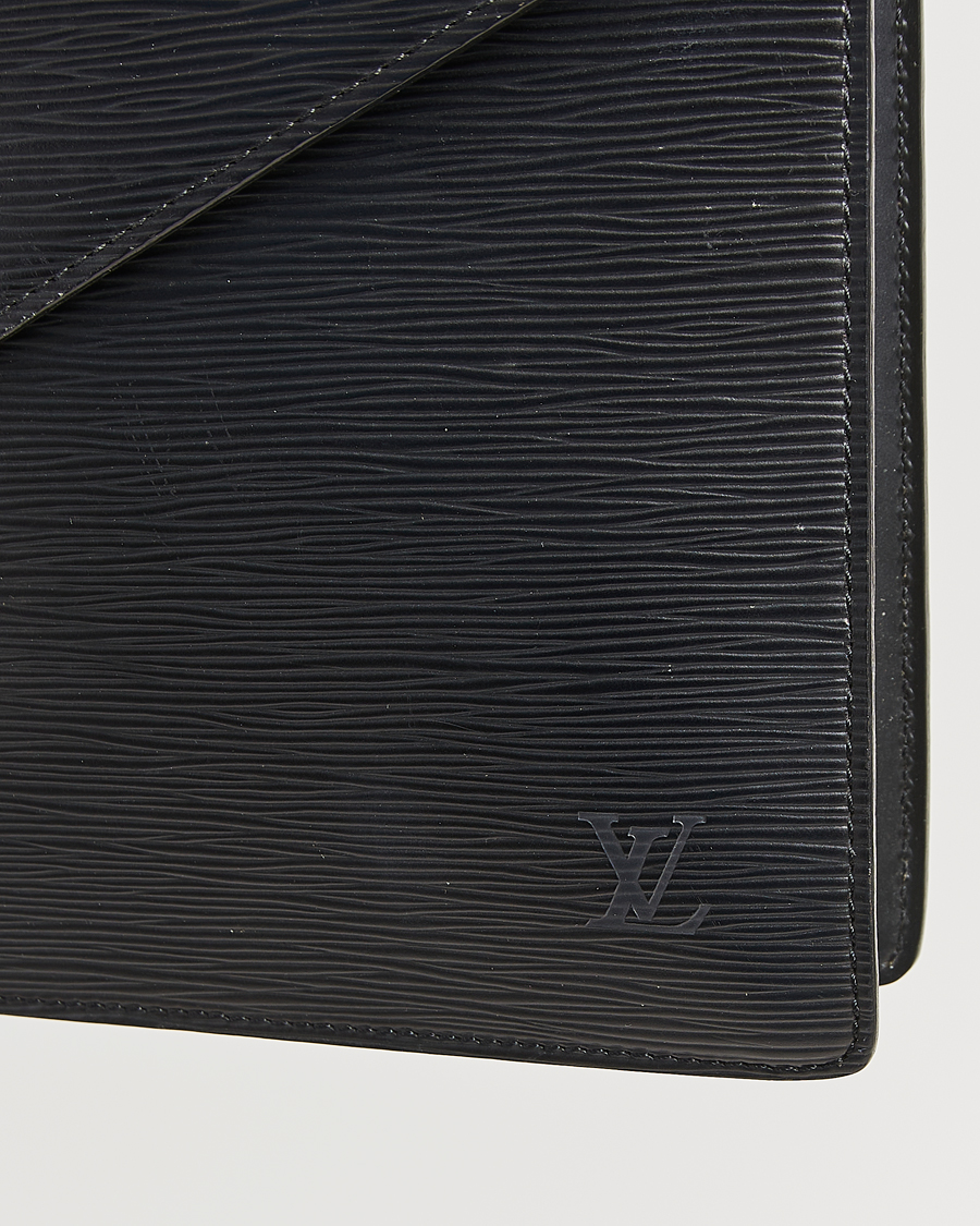 Homme | Louis Vuitton Pre-Owned Serviette Conseiller Document Epi Leather | Louis Vuitton Pre-Owned | Serviette Conseiller Document Epi Leather