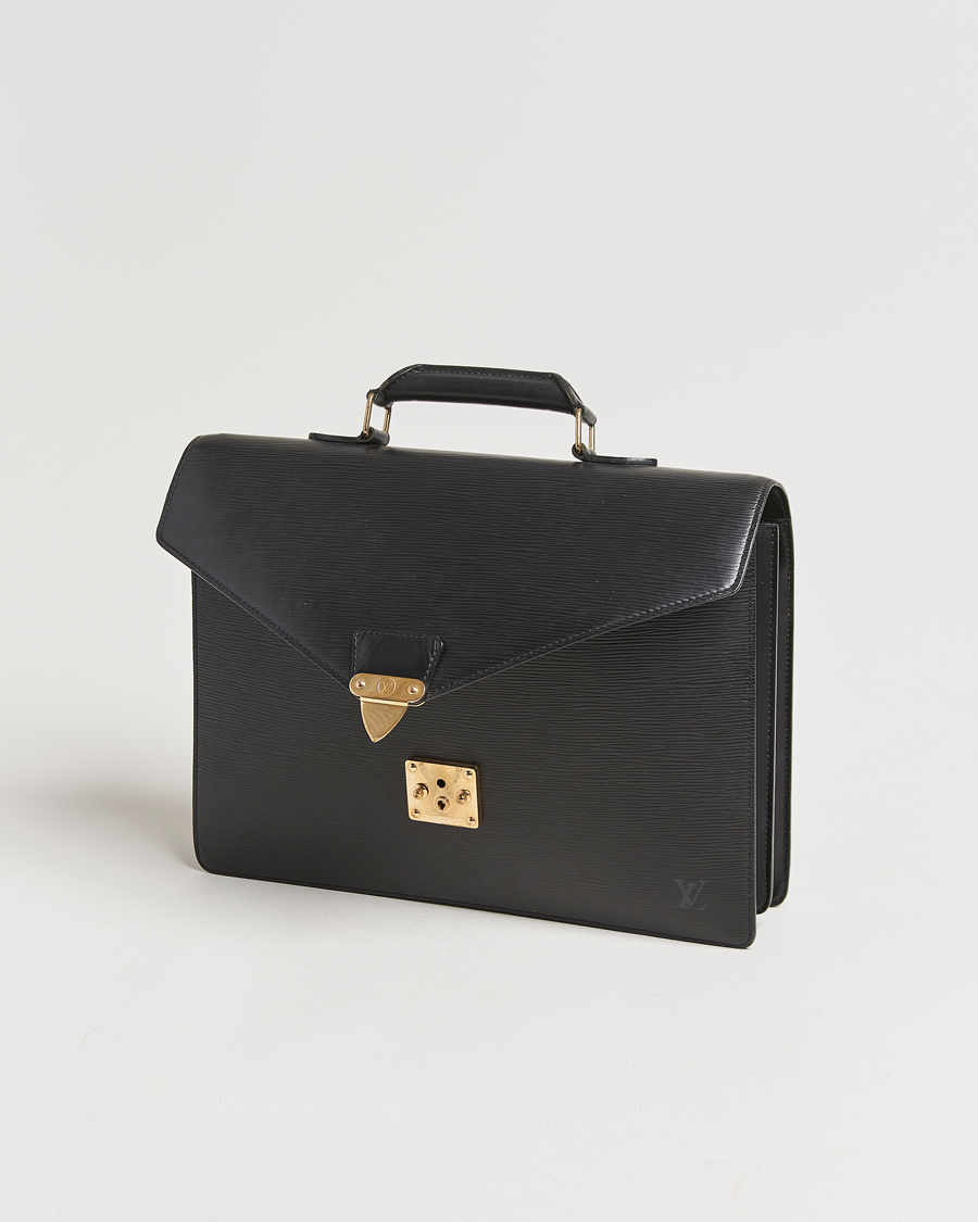 Homme | Louis Vuitton Pre-Owned Ambassadeur Briefcase Epi Leather  | Louis Vuitton Pre-Owned | Ambassadeur Briefcase Epi Leather 