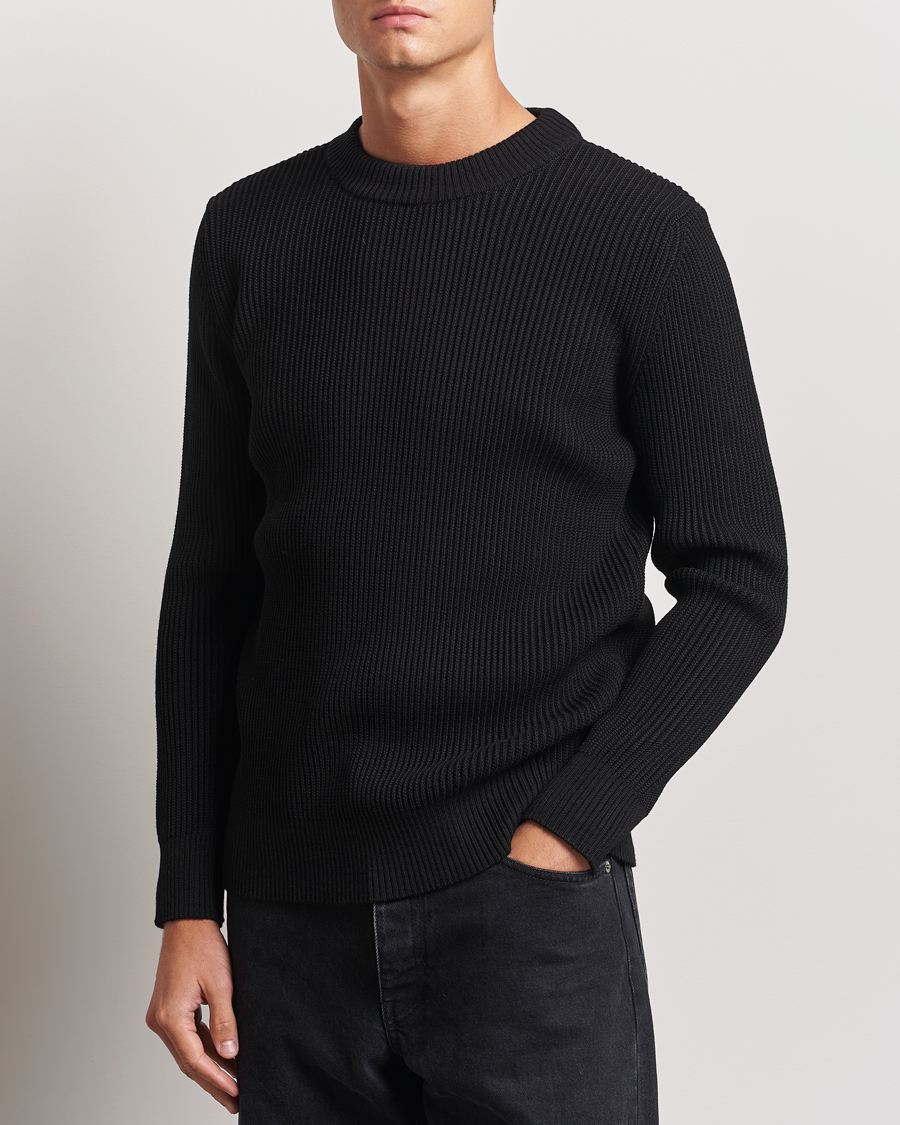Homme | Pulls Et Tricots | S.N.S. Herning | Fender Wool Crew Neck Black