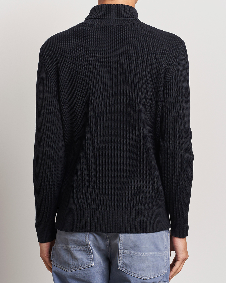 Homme | Pulls Et Tricots | S.N.S. Herning | Fender Wool Rollneck Sweater Navy Blue
