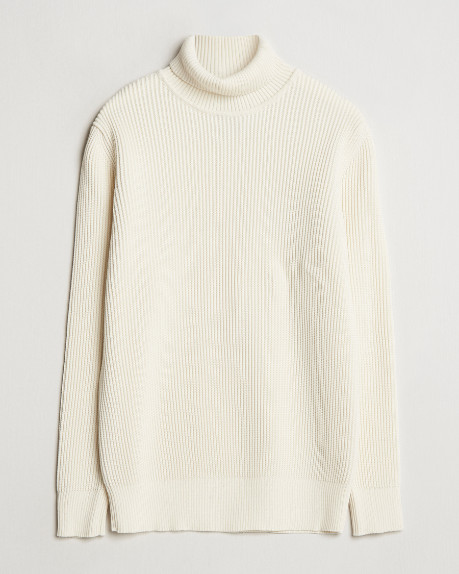Homme | Pulls Et Tricots | S.N.S. Herning | Fender Wool Rollneck Sweater Natural White