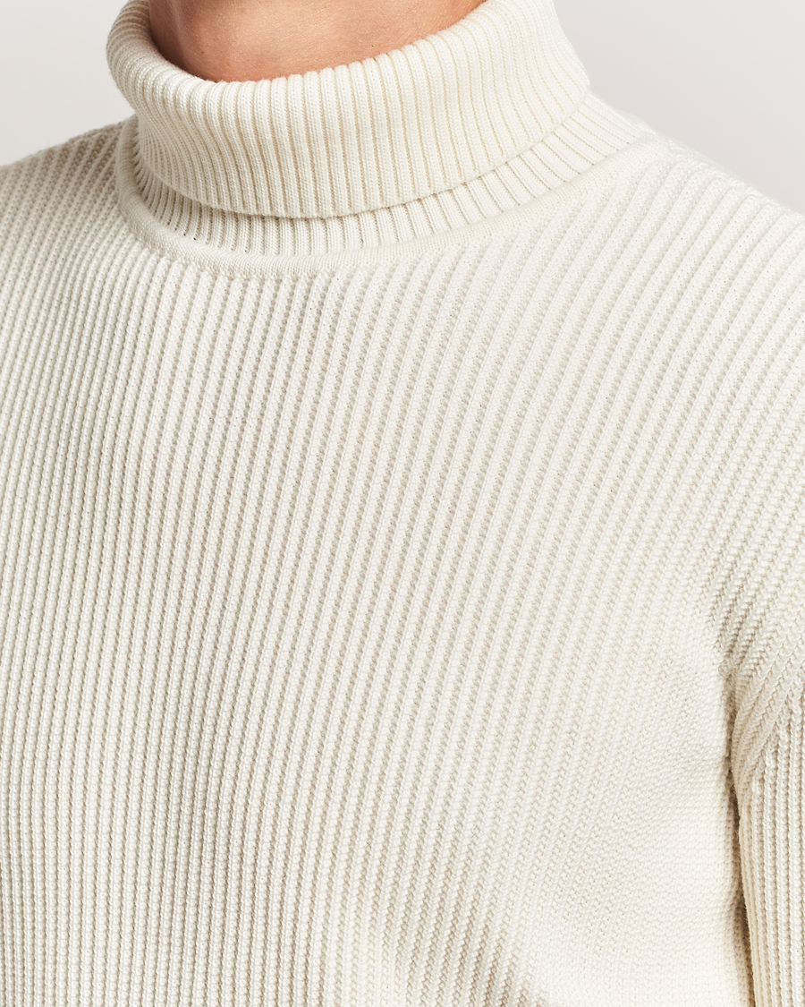 Homme | Pulls Et Tricots | S.N.S. Herning | Fender Wool Rollneck Sweater Natural White