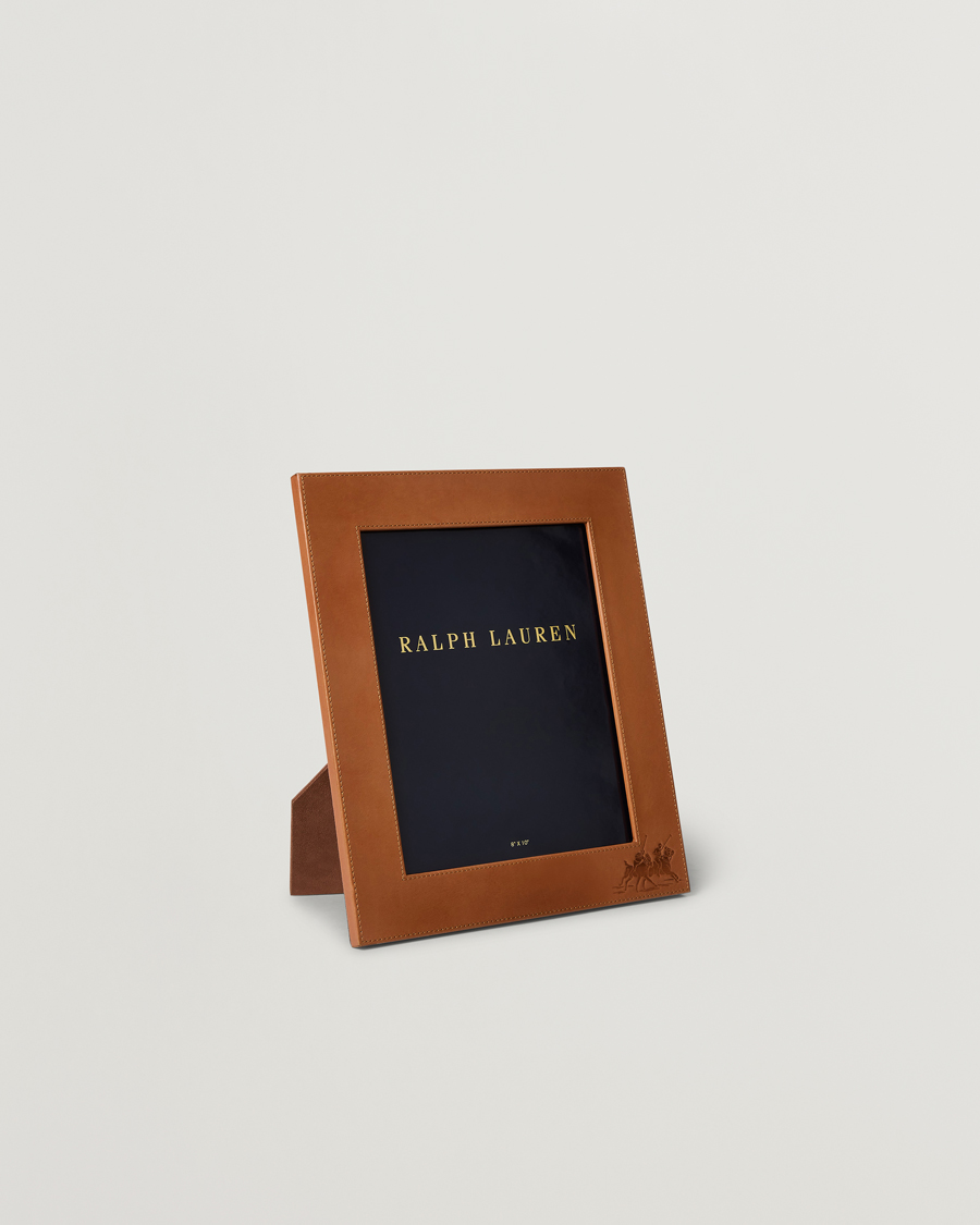 Homme | Pour La Maison | Ralph Lauren Home | Garrett 8x10 Photo Frame Saddle
