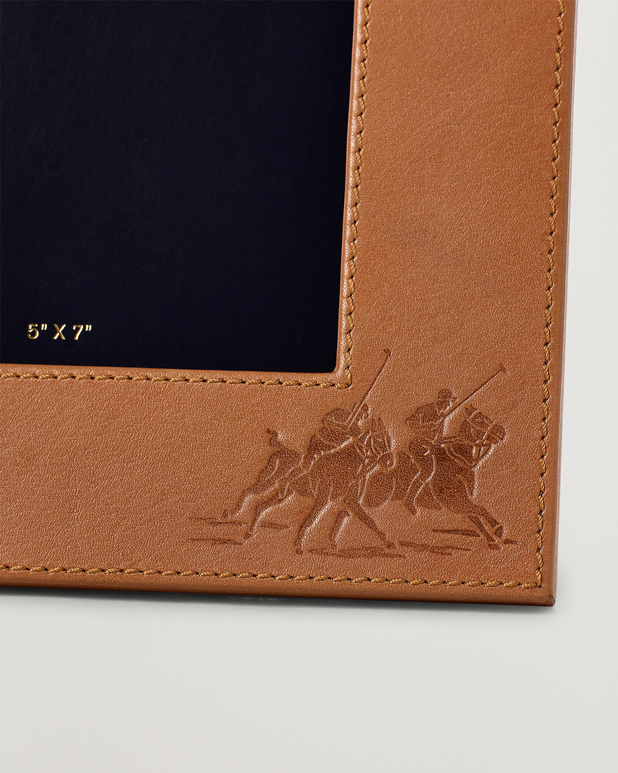 Homme | Pour La Maison | Ralph Lauren Home | Garrett 8x10 Photo Frame Saddle