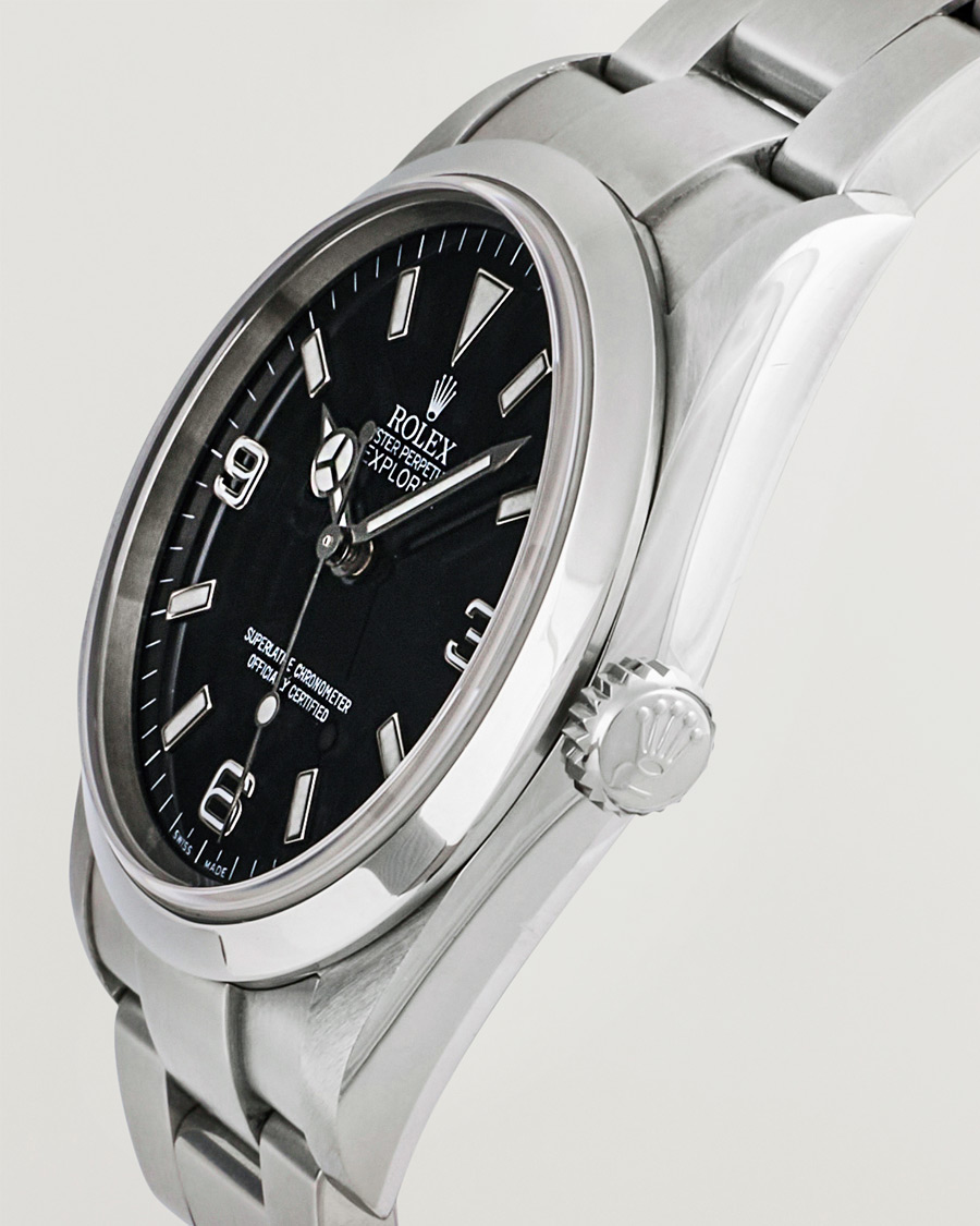 Homme | Rolex Pre-Owned Explorer 114270 Silver | Rolex Pre-Owned | Explorer 114270 Silver