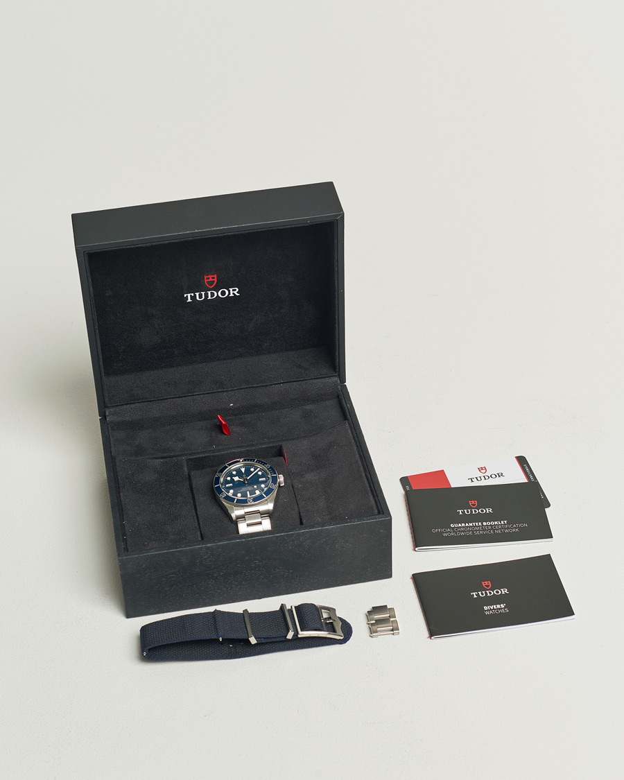 Homme | Tudor Pre-Owned Black Bay Fifty-Eight 79030B Steel Blue Silver | Tudor Pre-Owned | Black Bay Fifty-Eight 79030B Steel Blue Silver